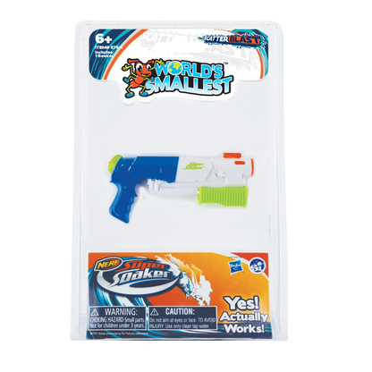 World's Smallest Nerf Super Soaker Scatter Blast