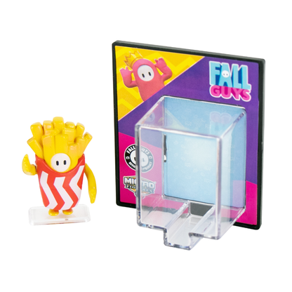 French Fries micro figure from Fall Guys and its Collectible Packaging